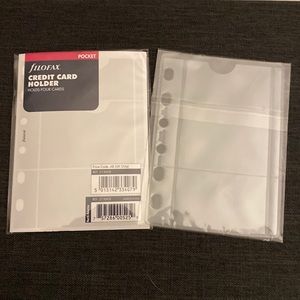 Filofax Pocket Credit Card Holder